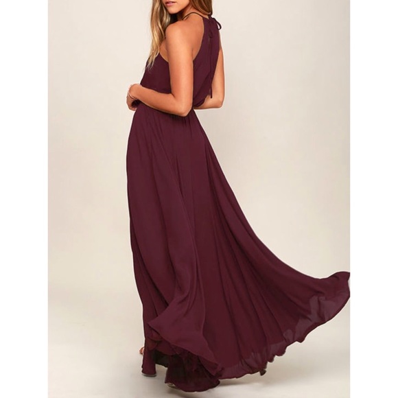 ❗️🆕 Lulus maxi dress - Picture 3 of 6